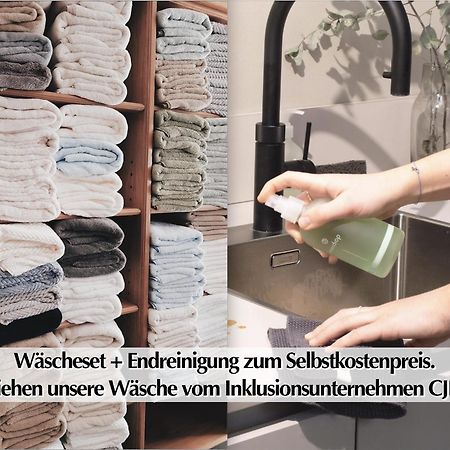 Helle 72Qm Maisonette Wohnung Im Herzen Erfurts Mit Kingsize Bett, Smart-Tv, Etc エクステリア 写真