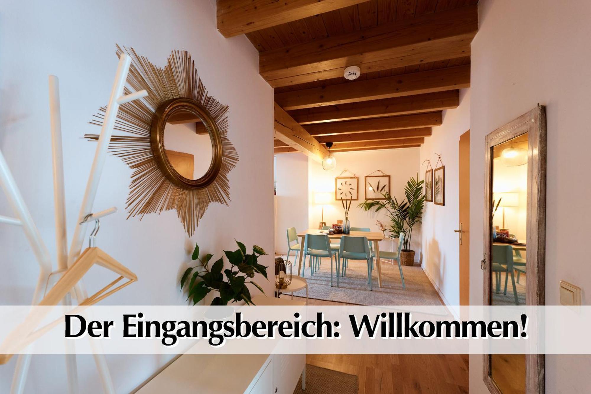 Helle 72Qm Maisonette Wohnung Im Herzen Erfurts Mit Kingsize Bett, Smart-Tv, Etc エクステリア 写真
