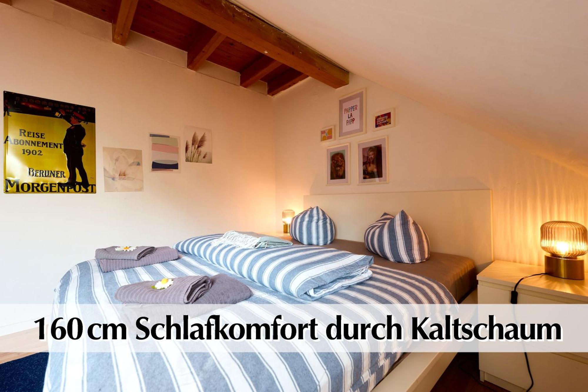 Helle 72Qm Maisonette Wohnung Im Herzen Erfurts Mit Kingsize Bett, Smart-Tv, Etc エクステリア 写真